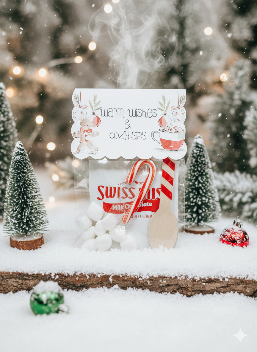 Warm Wishes & Cozy Sips Favors